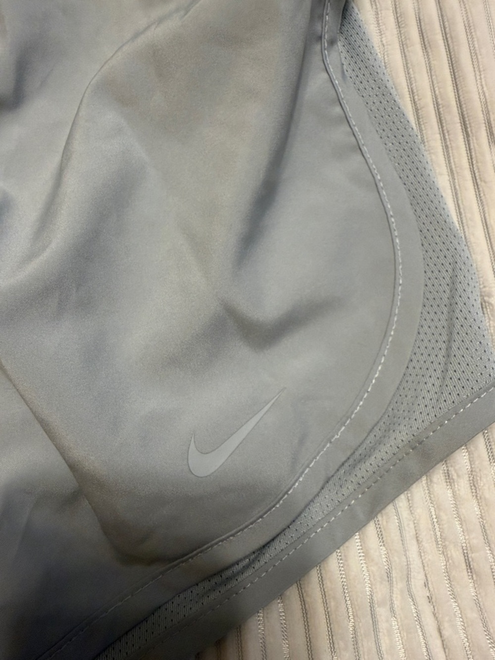 Nike Gray Dri-FIT Running Shorts - Picture 2 of 4